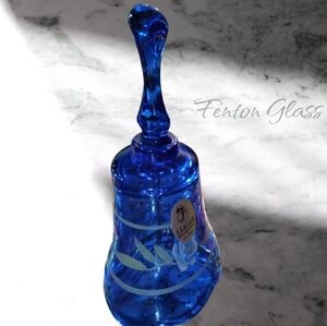 Fenton Glass Bell Painted Small